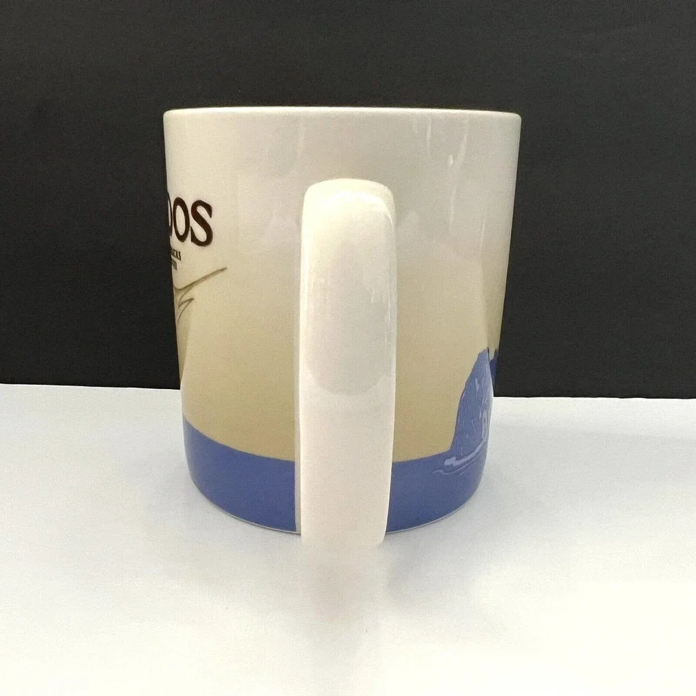 Starbucks Los Cabos Mexico Swordfish 16 oz Global Icon Collector Coffee Mug Cup